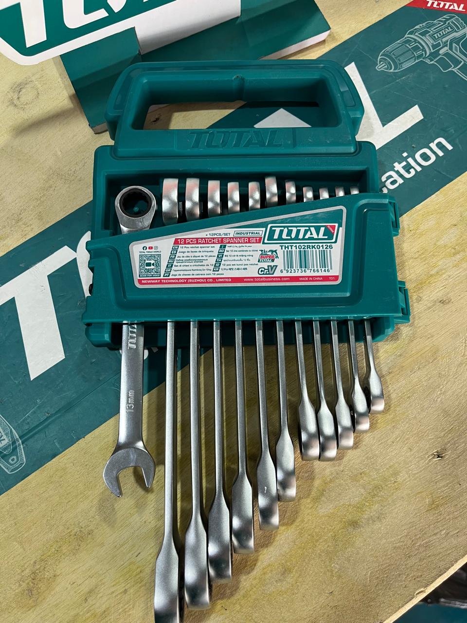 KIT LLAVE RATCH 12PZ THT102RK0126